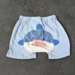 キッズ ベビー ハーフパンツ 半ズボン 短パン ショートパンツ 80cm サメ