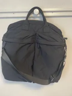 nugu POIK ブラック マルチポケットヘルメットバッグのサムネイル