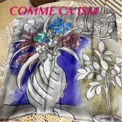 新品！COMME CA ISM シルク100%ストール