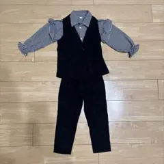 フォーマルスーツ パンツスーツ　３点セット　120