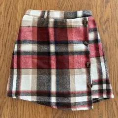 SHEIN チェック柄スカート 8Y