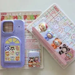 POPMART パジャマパーティー スマホケース、チャームセット ラブブ