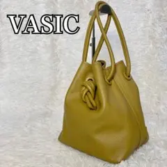 VASIC ヴァジック ボンド 2way ハンドバッグ シボ革 トープ - メルカリ