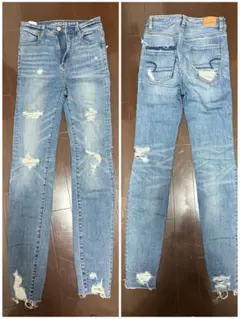 AMERICAN EAGLE スキニーデニム 00