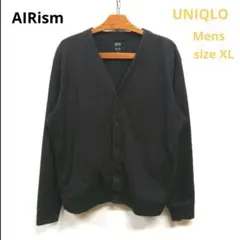 UNIQLO/ユニクロ　メンズ　エアリズム　コットンVネックカーディガン