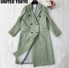 新品未使用【UNITED TOKYO 】ボクシーブレストカシミヤコート【S】