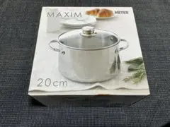 未使用】MEPRA ステンレス両手鍋 20cm 蓋付き - メルカリ