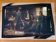 BE:FIRST タワレコカフェ　コラボカフェ予約来場特典　A4 クリアポスター