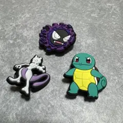 クロックス（crocs）ジビッツ チャーム ポケモン3点セット