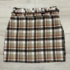 フォーエバー21 Forever21 タイトスカート　ミニスカート　チェック