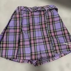 bylovet チェックショートパンツ　130センチ