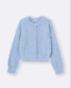 GU シャイニークルーネックカーディガンZ