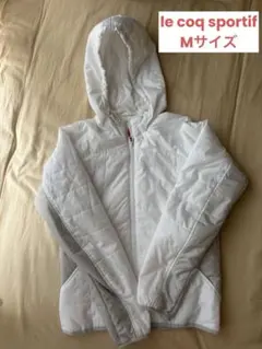 【le coq sportif ルコックスポルティフ】白中綿ジャケットMサイズ