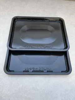 TOSHIBA石窯ドーム オーブン用トレイ 2枚セット 黒 TOSHIBA石窯ドーム オーブン用トレイ 2枚セット 黒 - メルカリ