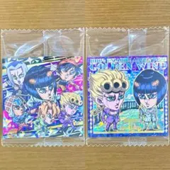 ジョジョシールウエハース5部1 護衛チーム ジョルノ&ブチャラティ 2枚セット