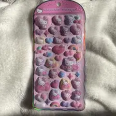 ハローキティ コットンパフィーシール