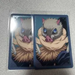 鬼滅の刃 箔押しランダムカード 嘴平伊之助