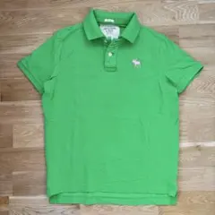 Abercrombie & Fitch メンズ ポロシャツ XXL 無地　緑のサムネイル