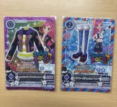 アイカツ ロッキンパイソンジャケット・トリコロールチェックローファー