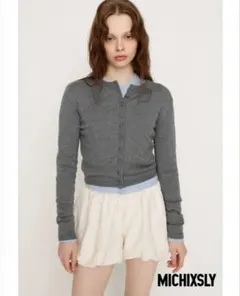 【新品未使用】MICHIXSLY ボタンカーディガン