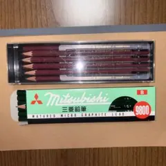 三菱鉛筆 9800 7本 & uni-star H 10本のサムネイル