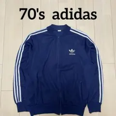 70s 80s adidas ATP 初期 トラックジャケット ジャージ 紺 - メルカリ