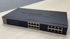 NETGEAR ギガビット16ポートハブ JGS516PE PoE給電対応