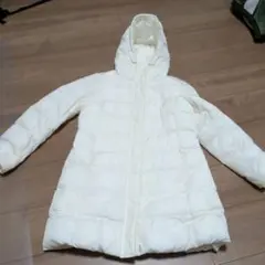 UNIQLO ホワイト ロングダウンコート 150
