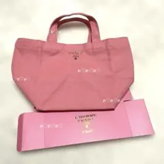 ピンク・ノベルティ・キャンパストートバッグ