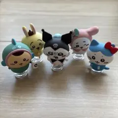 ちいかわ　サンリオキャラクターズ　なりきりフィギュア　コンプリート