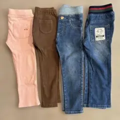 キッズ ロングパンツ 4点セット　まとめ売り