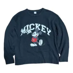 Disney ミッキーマウス セーター M