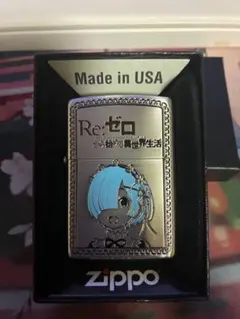 新品未使用】ZIPPO リゼロ ラム 赤 両面エッチング 箱付き - メルカリ