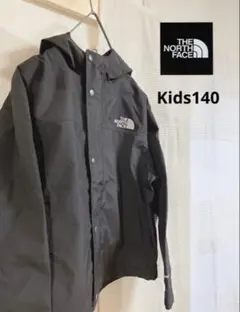 140 THE NORTH FACE ブラック　キッズマウンテンジャケット