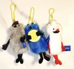 パペットスンスン ぬいぐるみマスコット フルーツver. 3個セット