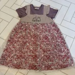 ミッフィ　バースデイ　半袖ワンピース 100cm