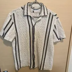 レア❗️ZARA ストライプ ポロシャツ Mサイズ