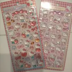 ハローキティ　キティ ボンボンドロップシール 2点セット　正規品　第二弾