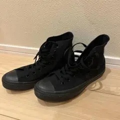 即購入OK コンバース　ブラック ハイカット スニーカー