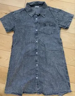 美品BAYFLOW DENIM 半袖シャツワンピースのサムネイル
