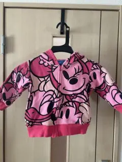 東京ディズニーリゾート ミニー&デイジー 裏起毛パーカー 100cm