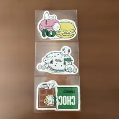 ファミマ×PEANUTSコラボステッカー スヌーピー 非売品 3枚セット