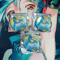 マジミラ2018 缶バッジ　初音ミク　シークレット　マジカルミライ 初音ミク マジカルミライ 10th 缶バッジ シークレット - メルカリ