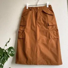 corailコライ　チノカーゴスカート カーキ　F