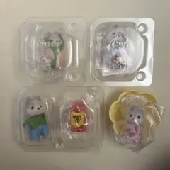 シルバニア ハスキーの赤ちゃん ４種セット