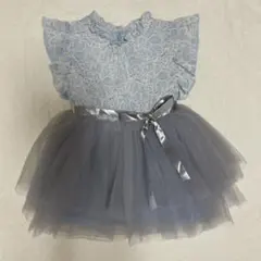 【美品】韓国ブランド　ベビー　キッズ　女の子　レース　チュールドレス