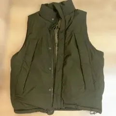 LUCY オリーブ ダウンベスト