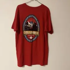 Columbia Tシャツ レッド Lサイズのサムネイル