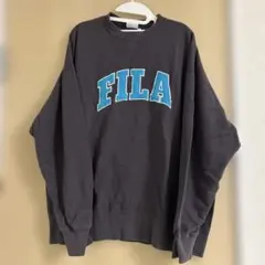 FILA スウェット フロントロゴ刺繍