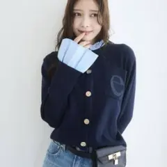 EIMY ISTOIRE Attached collar ニットジャケットのサムネイル